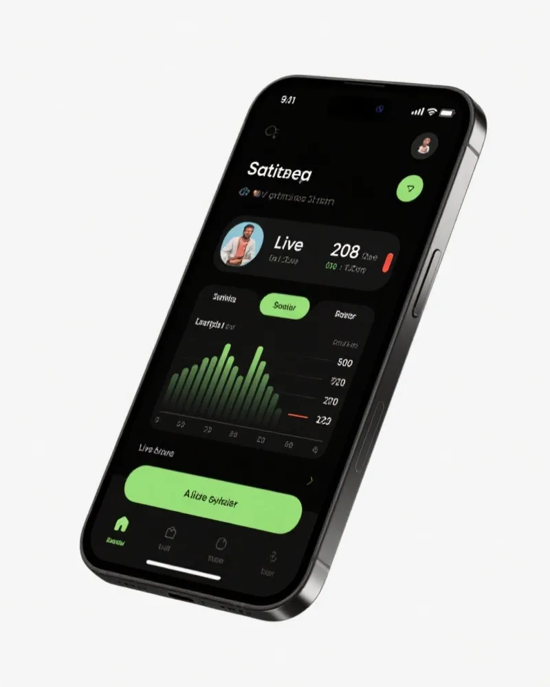 奇异果体育APP界面展示